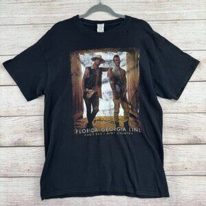 Florida Georgia Line Can't Say I Ain't Country 2019 Tour Shirt Adult L Black